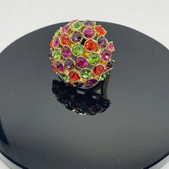 KATE SPADE ring gold tone size 7 - Picture 10 of 13